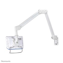 Neomounts by Newstar Medical Monitor Wall Mount (Full Motion gas spring) for 10"-27" Screen - White